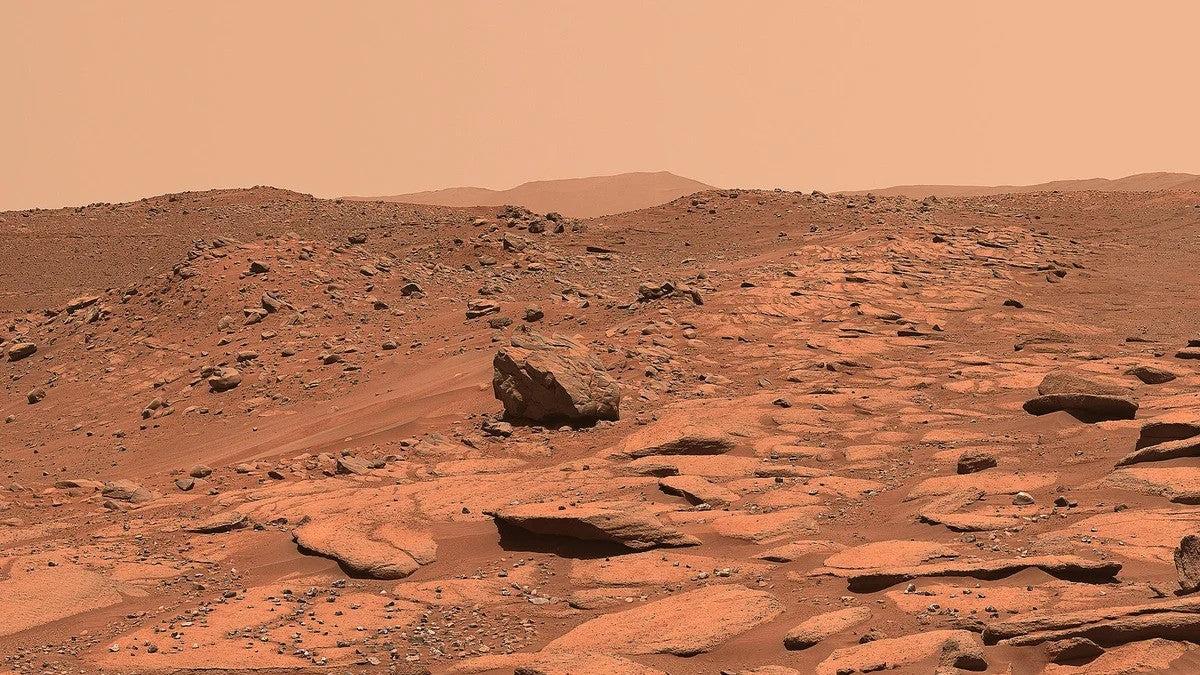 Inspired by the colors of The Martian Desert